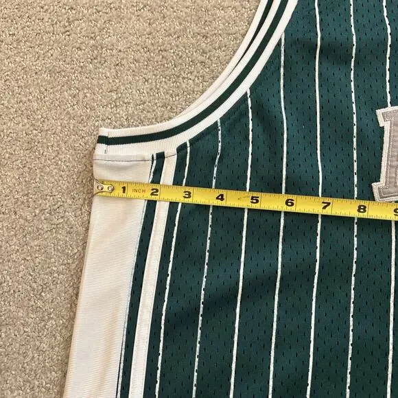 Aime Leon Dore Shirt Jersey Mens Sz XL Green White ALD Knit Tank Top Basketball - Picture 5 of 11